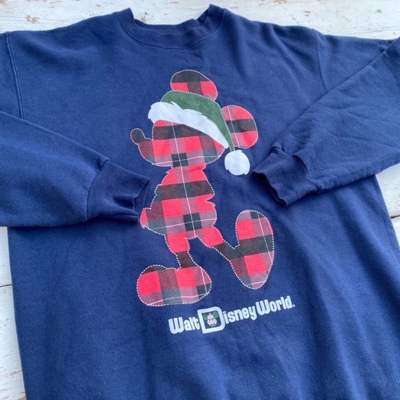 Disney navy Christmas jumper - Picture 3 of 4